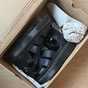 Dr. Martens Black Sandals